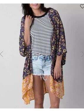 Billabong Dazed Dreamer Kimono size m/l